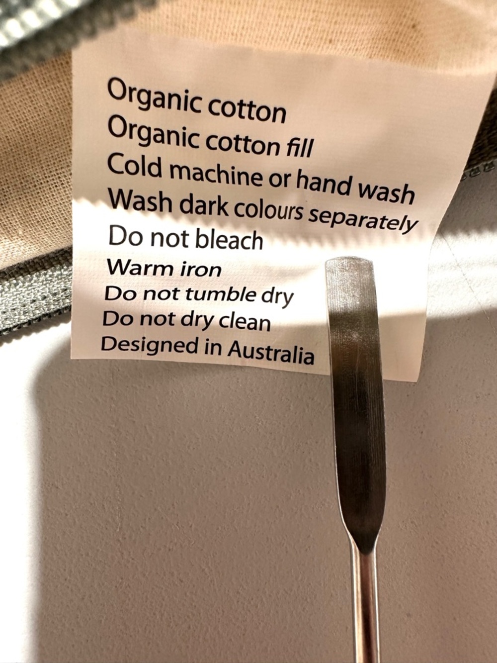 THE LINEN PRESS Kookaburra Makeup Bag Cottagecore Nature | Organic Cotton - Picture 7 of 7